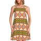 thumbnail image 1 of Fotbe Aztec Vestido de Verano sin Mangas para Mujer – Vestido Midi Línea A, Estilo Camiseta Floral, Vestido Playero Casual y Fluido, 1 of 7