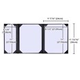 thumbnail image 5 of WeChef 5 pack Restaurant Menu Covers 8.5x11" 2 Page & 4.25x11" Half Page PU Leather Angled Corner Wine List Bar Hotel, 5 of 9