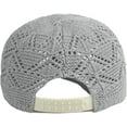 thumbnail image 6 of Knit Mesh Baseball Cap for Women Summer Yarn Trucker Hats Breathable Outdoor Hat, 6 of 7