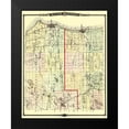 thumbnail image 2 of Snyder 15x18 Black Modern Framed Museum Art Print Titled - Racine Kenosha Wisconsin Landowner - Snyder 1878, 2 of 5