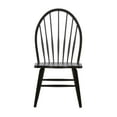 thumbnail image 5 of Liberty Furniture Industries Hearthstone Windsor Back Side Chair, W25 x D25 x H41, Black, 5 of 5