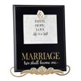 thumbnail image 1 of CB Gift YC709 12 x 15 Plateau de Table Encadrée - Grâce Souvenir - Mariage, 1 of 1