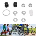 thumbnail image 4 of Bicycle Motor Nut M12, Bicycle Hub Motor Nuts Kit Steel Improve Performance Universal Replacement  For Electric Bikes, 4 of 8