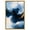 Gold Frame, variant on Blue Deep II Canvas Blue Geode Wall Art by Art Remedy, White Frame, 36 x 54
