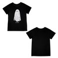 thumbnail image 4 of Women's Crew Neck Fall Halloween Oh Sheet Ghost Graphic Casual Thanksgiving Tops, 4 of 5