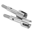 thumbnail image 4 of 1 Pair Rear Axle Cup Stainless Steel 1/14 RC Cars Axle Cup Replacement For 144001 144002 124018 124019 124017 124016, 4 of 8