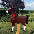 thumbnail image 4 of Generic Boîte aux Lettres Vache Cheval Unique Boîte aux Lettres en Métal Résistante aux Intempéries pour Décoration de Jardin Cour Ferme, Acier Inoxydable, en Forme d'Animal, 4 of 9