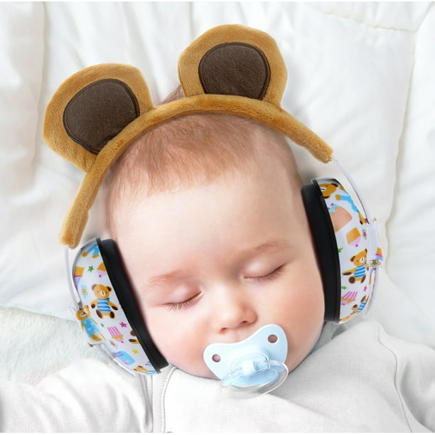 Baby Ear Protection Ear muffs For 3 Months To 2+ Years Noise Reduction