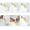 thumbnail image 4 of Cordones elásticos para zapatos sin atar para adultos, niños, ancianos, sistema con cordones elásticos para zapatos (2 pares) BANYUO  Electrónica, 4 of 4