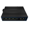 thumbnail image 1 of Industrial Ethernet Switch Fast Network 5 Port 10/100Base-T DIN IP40 Outdoor Network Switch ,Security, 1 of 7