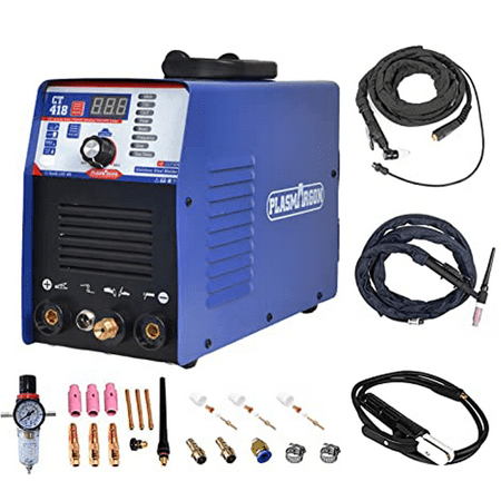 

Plasmargon MMA Welder/TIG Welder/Plasma Cutting Machine 1 Unit 3 Roles Inverter DC Multi Multifunctional Welder 110/220V Combined CT418P
