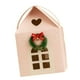 thumbnail image 4 of Caja de regalo de cabaña navideña Contenedor de galletas Adorno de decoración navideña Caja de galletas Rosa, 4 of 9
