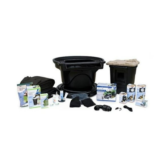 AquascapePRO Complete PRO Pond Kit with AquaSurgePRO 4000-8000 GPH Adjustable Pump