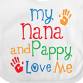 thumbnail image 4 of Inktastic Nana and Pappy Love Me Boys or Girls Baby Bib, 4 of 4