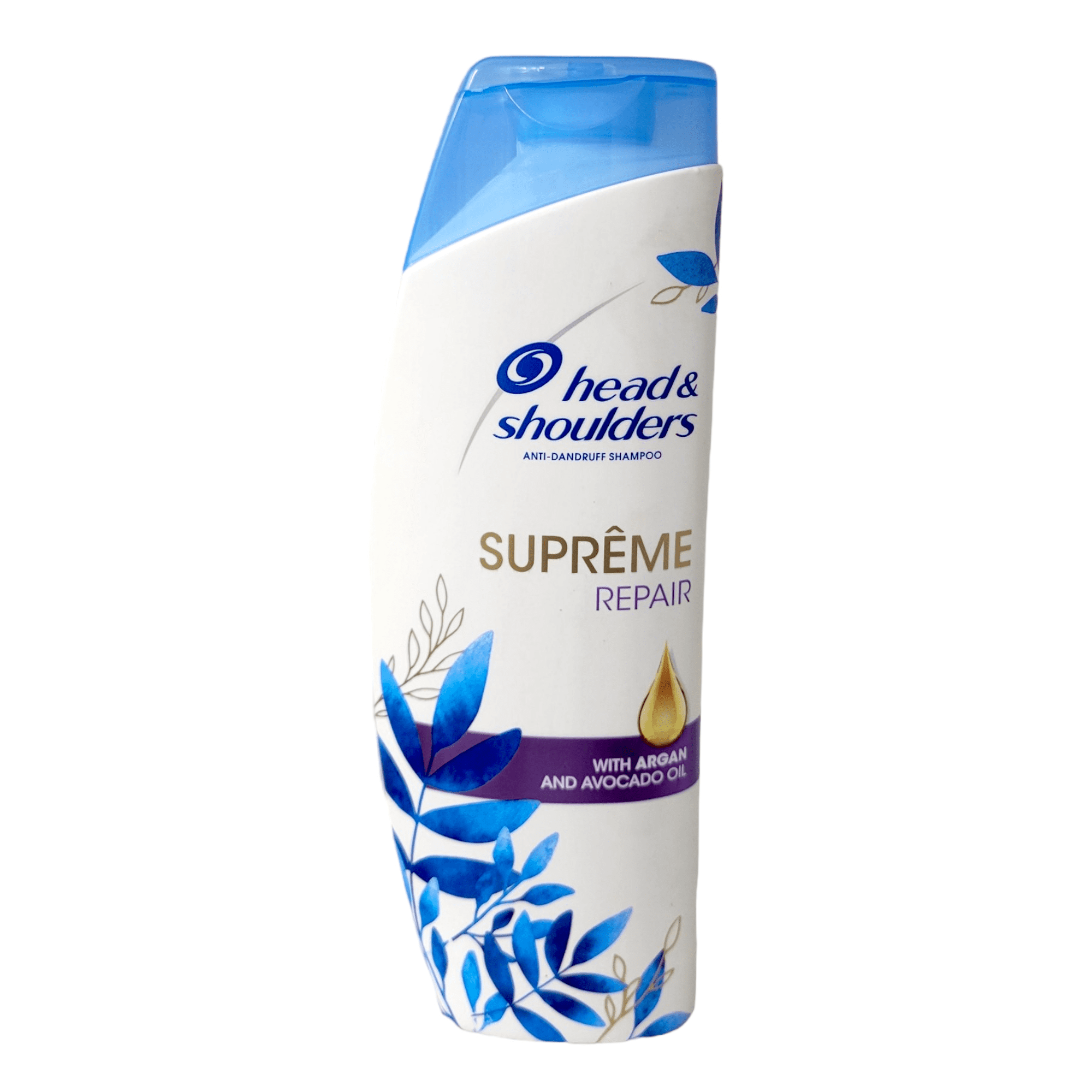 Head & Shoulders Supreme SulfateFree AntiDandruff Shampoo with Argan, Rose and Avocado Oil