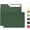 Dark Green, variant on A7 White Self Seal Envelopes 100 Pack, Hasako Printable Envelopes for 5x7 Cards, Invitations, Weddings, Graduation, Photos, Baby Shower| 5.25 x 7.25 inches,120GSM