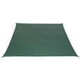 thumbnail image 2 of Coolaroo Coolhaven Outdoor Sun Shade Sail 95% UV Block Protection for Garden, Patio, Backyard, 12' Square, Heritage Green, 2 of 5