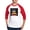 Red/White, variant on CafePress - Shiny Jack O' Lantern - Cotton Baseball Jersey, 3/4 Raglan Sleeve Shirt