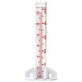 thumbnail image 3 of (3 pack) AcuRite 5-inch Capacity Glass Rain Gauge - Clear, 3 of 11