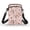 Hedgehogs Strawberries, variant on HELLHERO Double Deck Crossbody Small Crossbody Bags for Adults Outdoor Holiday Travel Sling Bag Polyester 4.33"x1.97"x7.09" Skulls Daisies
