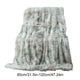 thumbnail image 3 of Manta de Lanzamiento Suave, Cubierta Decorativa de Felpa, Cubrecama de Peluche con Sensación de Terciopelo, 80x120cm para Sofá, Sillón, Cama, Gris Oscuro, 3 of 6