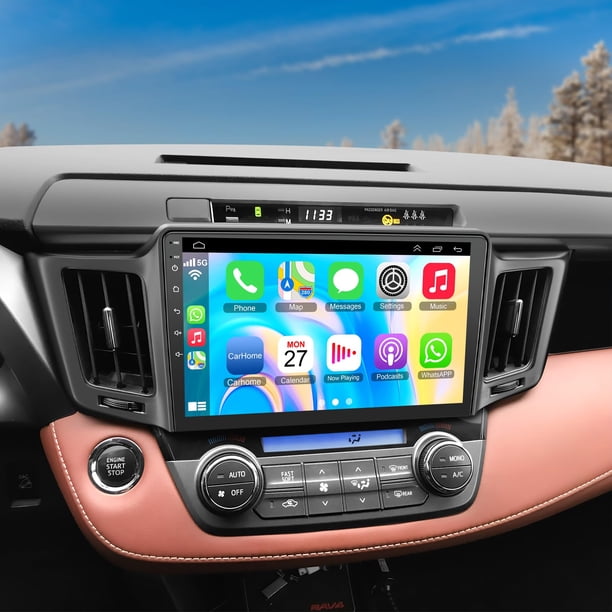 Radio estéreo de coche 4G+64G Android 13 para Toyota RAV4 2013-2018