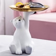 thumbnail image 2 of 2 de Animales de Resina, Bandeja de Almacenamiento para Llaves, Soporte para Decoración Del Porche para hogar, Regalos perfecl Bandeja organizadora de estatuas, 2 of 8