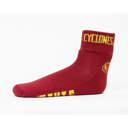 Iowa Quarters - Iowa State Cyclones Red Quarter Sock