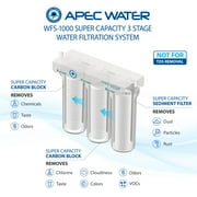 APEC - Super Capacity 3 Stage Under Counter Water Filtration System (WFS-1000)