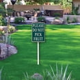 thumbnail image 5 of Yjiankangz Please Do Not Pick Fruit Yard Sign with Stake Outdoor Aluminum Sign Outdoor Yard Decorations Patio Outdoor Decor 8x12 inches, 5 of 7
