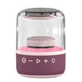 thumbnail image 1 of Portable Bluetooth Speaker with 5W Full-Range Driver, 9D Subwoofer, RGB Ambient Light Effects, 24-Hour Battery, 32.8 ft Range, 1 of 6