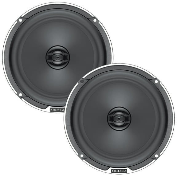 Hertz MPX165.3 6.5 Inch 210 Watt 4 Ohm 2 Way Coaxial Car Audio Speakers (Pair)