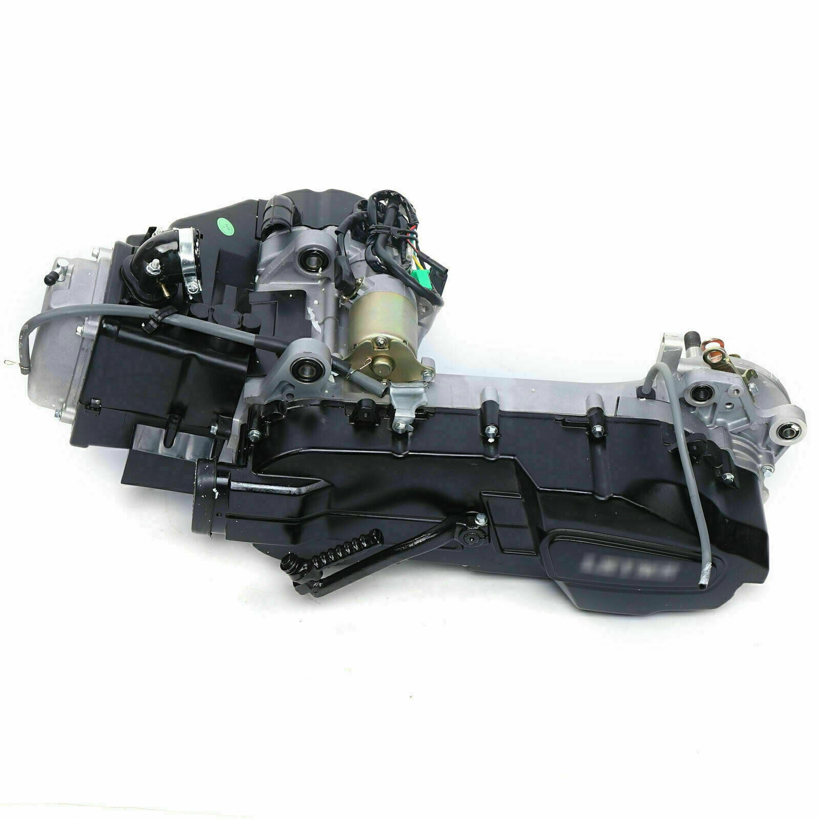 SHZICMY Complete Engine 4-Stroke 150CC GY6 Scooter ATV Go-Kart Motor CVT 11" Long Case