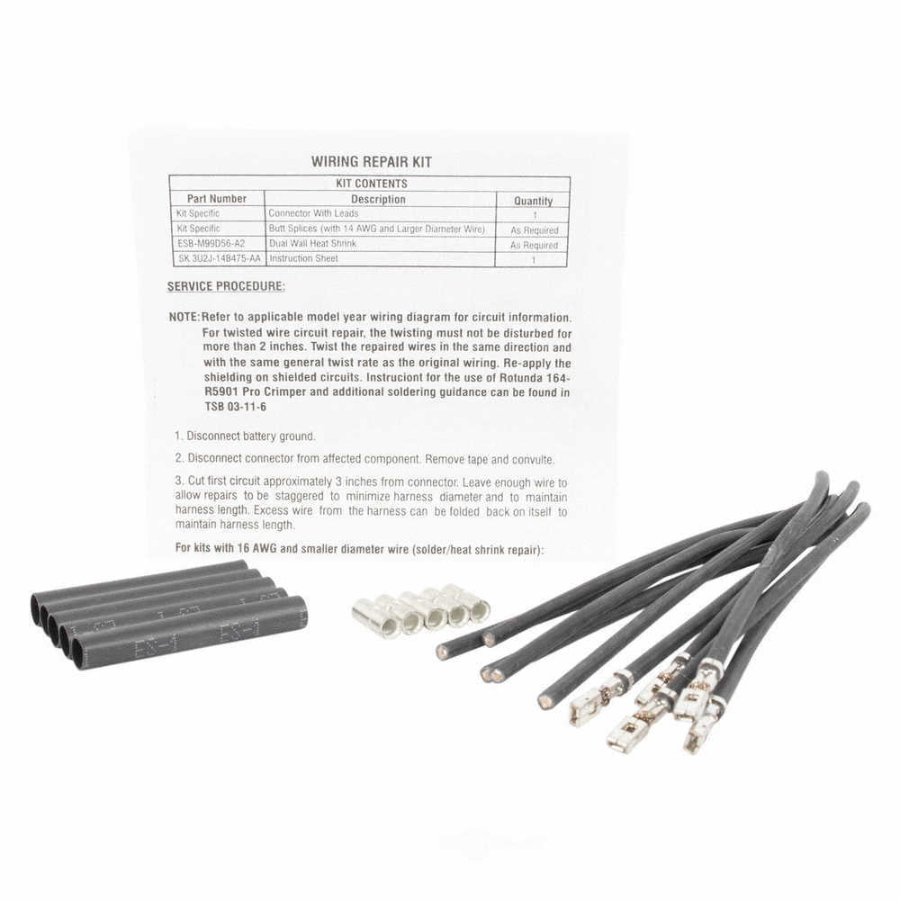 Motorcraft WT-1030 Fuel Pump Jumper Harness Kit