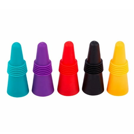 

Best Choice Environmental Food Silicone Stainless Steel Bottom Wine Bottle Stopper