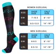 thumbnail image 6 of 6 Pairs Copper Compression Socks for Women & Men Circulation 15-20 mmhg - Better Blood Flow, Swelling, Best Support for Medical, Running, Nursing, 6 of 8