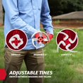 thumbnail image 4 of Cultivador de jardín Garden Weasel Claw Pro con púas ajustables, 4 of 6