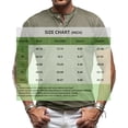 thumbnail image 2 of Domuza Mens Henley Shirts Short Sleeve Casual Stylish T Shirts Lightweight Summer Basic Tee Tops Khaki XL, 2 of 4