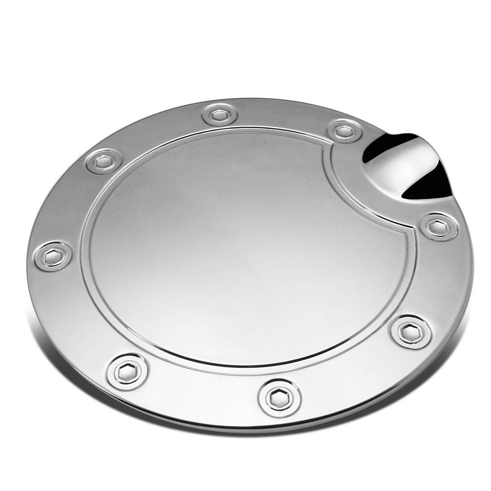 For 0208 Dodge Ram 15003500 Exterior Gas Tank Door Cover (Chrome) 03 04 05 06 07