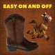 thumbnail image 3 of Bota Disney Pixar Toy Story Cowboy Western Boy, color marrón, 3 of 6