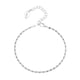 thumbnail image 2 of Tobillera para Mujer Yinane Pulsera de Tobillo Playa Elegante Cadena para Pies Plata, 2 of 8
