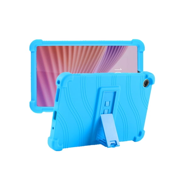 HYRACPO Silicone Case for Lenovo Tab One 8.7 inch, Soft Flexible Shockproof Protective Tablet Cover, Anti-Scratch & Lightweight Slim Design-Sky Blue