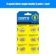 thumbnail image 3 of CHAXIN 6 Pairs Carbon Steel Quick Master Links for Mountain Road Bike 6/7/8/9/10/11/12S, 3 of 7