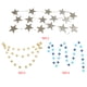 thumbnail image 2 of Guirnalda de papel con forma de estrella Advancent 2M Adornos colgantes para fiestas plata, 2 of 6
