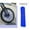 Blue, variant on Wheel Spoke Decoration Set 72pcs Wheel Spoke Decoration Sleeve Bicycle Motorcycle Colored Spoke Set