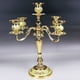 thumbnail image 5 of Candelabro de cena romántica a la luz de las velas Candelabro de aleación de 5 cabezas Adornos creativos para el hogar Candelabro decorativo, 5 of 6