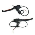 thumbnail image 2 of Cheers.US 1 Pair Universal Aluminum Alloy Bicycle Brake Handle Mountain Road Bike Brake Lever Parking Power Cut Electric Left Right Brake Levers, 2 of 5