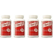 Thrift T-100 Alkaline Based 1-Pound Granular Drain Cleaner (Red, 4-Pack)