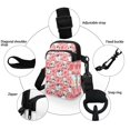 thumbnail image 5 of HELLHERO Crossbody Bags Cat Paw Print Pattern with Zipper Closed Crossbody Small Bags for Men, Women, 5 of 7