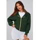 thumbnail image 3 of Sudadera con Capucha y Cierre PRETTYGARDEN Verde Oscuro M, 3 of 8